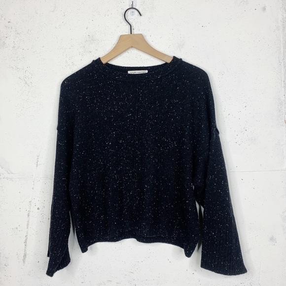 Autumn Cashmere Speckled Wide Sleeve Sweater - Picture 1 of 8